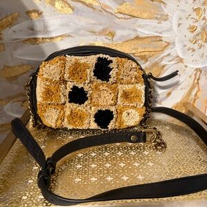 Tory Burch raffia Kira